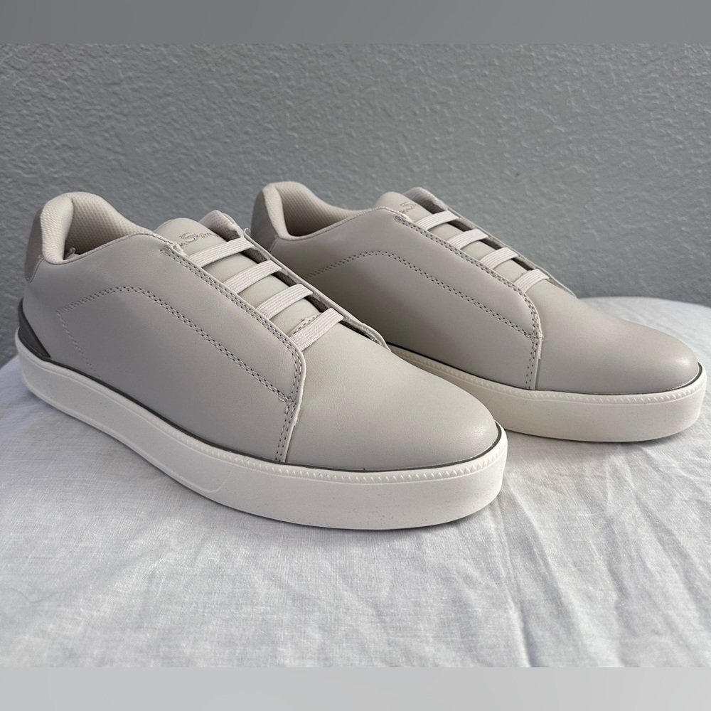 Ben Sherman Hammond Grey Leather Shoes Men's 10.5 New in Box